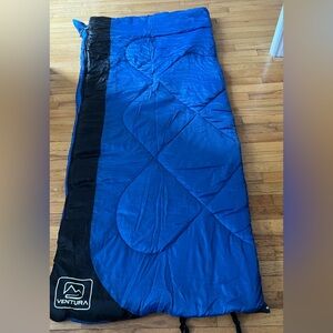 Ventura Black and Blue Sleeping Bag